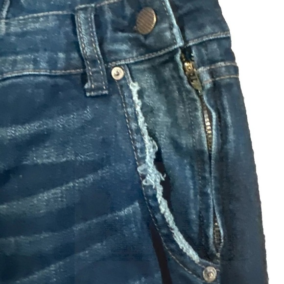 Free People Dark Blue Women Jeans Overalls - Picture 5 of 7